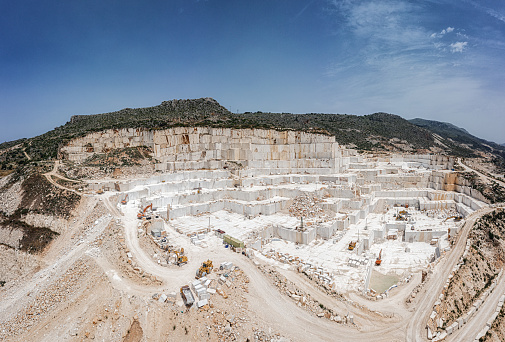 Carrara marble quarries - Carrare - Toscane - Italy