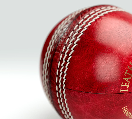 istock Red Cricket Ball 1502787835