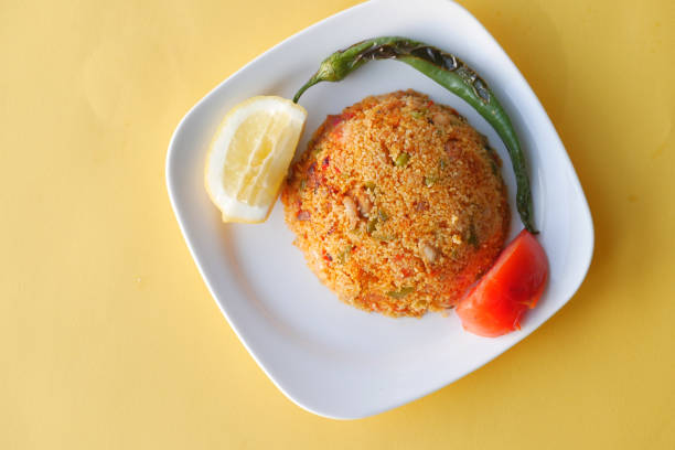 istock mutton biryani meal in a plate on table. 1502790315