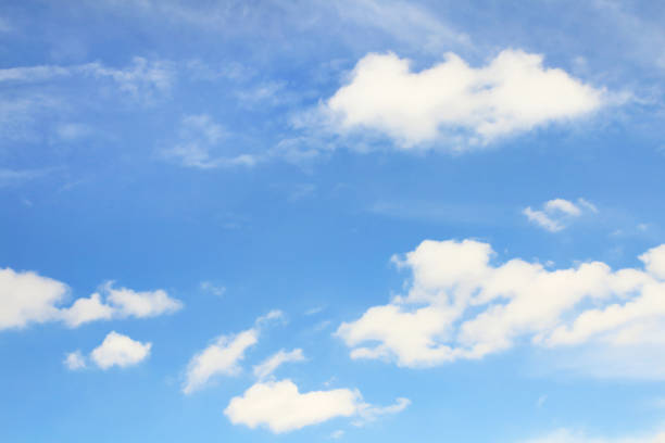 istock Blue sky with soft white clouds background, beautiful and bright summer skies. 1502791676