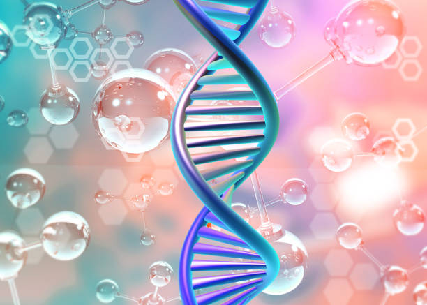 istock DNA strand on molicules background 1502800289