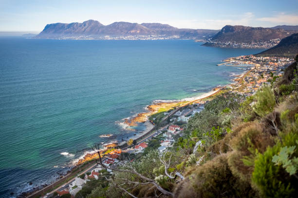 istock Aerial view of the beach from a mountain 1502837064
