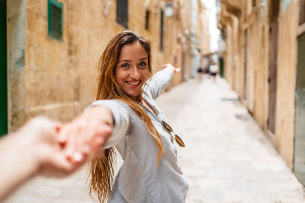 istock Follow-Me Concept In Valletta Malta 1502841045