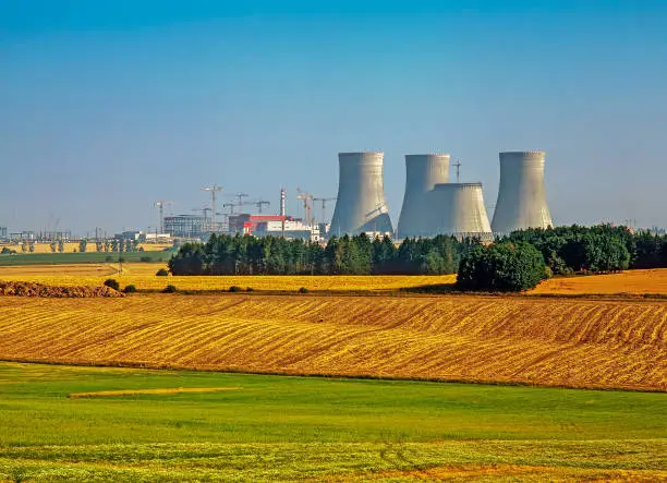 Nuclear Power Plant Temelin in Czech Republic