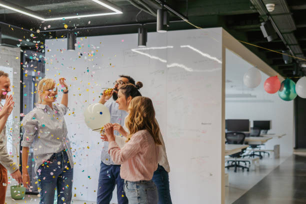 istock Party in the office 1502843435