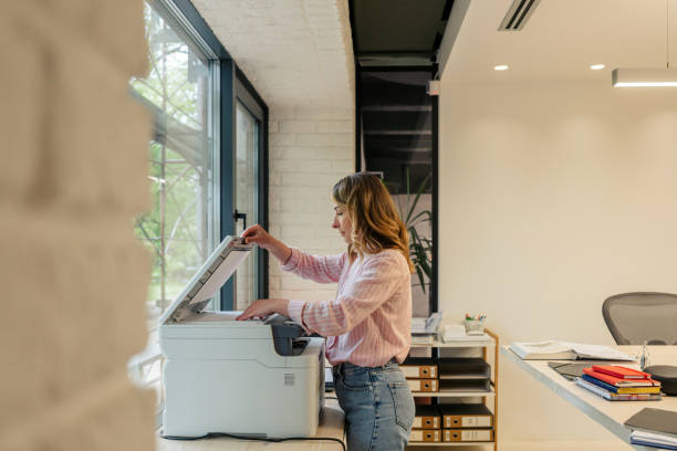istock Young woman in the office 1502845219
