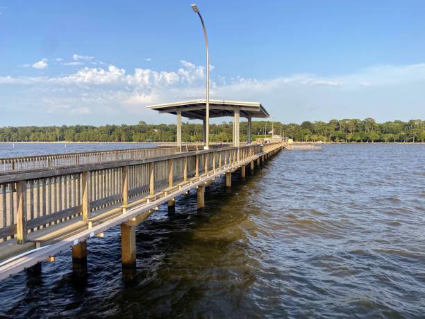 istock Pier in Fairhope Beach, Alabama 1502847683