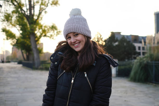 istock Smiling Woman on River Walk 1502851471