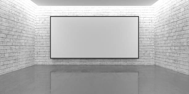 istock Gallery room with blank pictures 1502854931