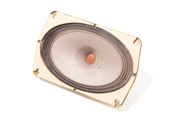 istock old speakers from the tape recorder. 1502859784