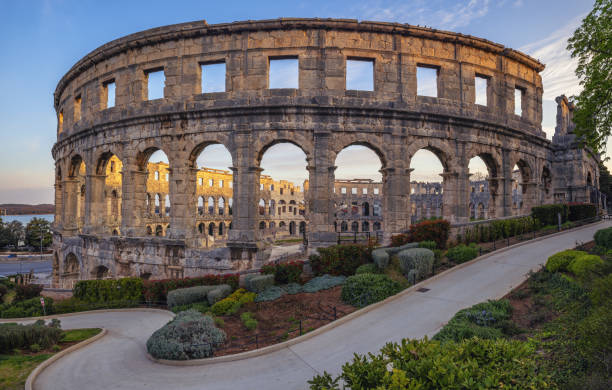 Pula Arena. Roman amphitheatre in Pula