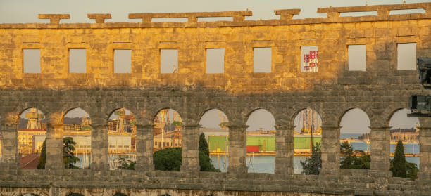 istock Pula Arena. Roman amphitheatre in Pula 1502861155