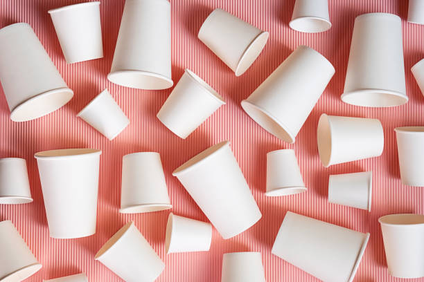 istock Different sized to go coffee cups. Various paper coffee cups. 1502869998