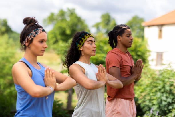 istock Clearing Mind with Yoga Outdoors 1502877815