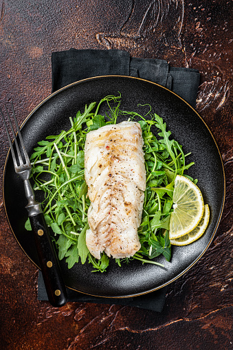 Pan fried tilapia  with parsley, lemon and oil (Click for more)