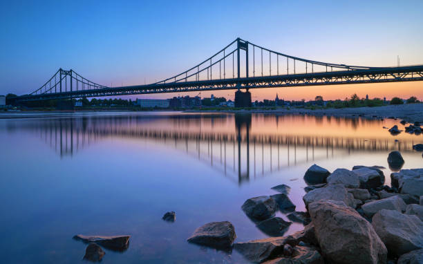 istock Krefeld Uerdingen Bridge, North Rhine Westphalia, Germany 1502882367