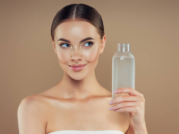 Girl holding a water bottle