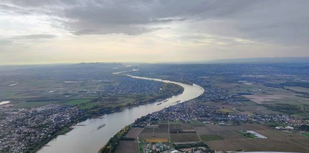 istock Rhine river in Germany seen from the air 1502884278