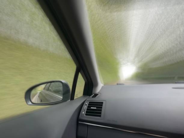 istock Inside of a moving car 1502886657
