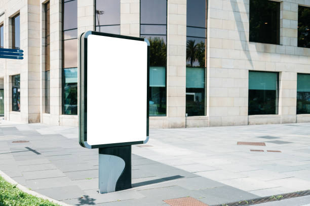 istock Blank billboard in a city street 1502888777