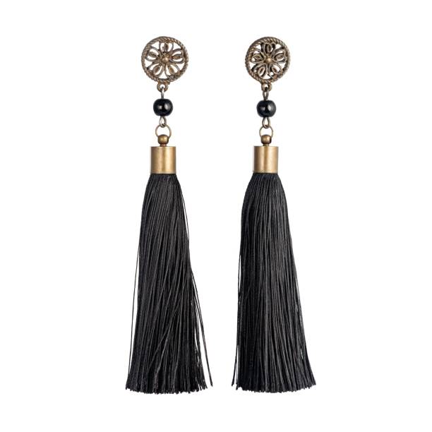 istock Cute vintage hand made earrings 1502889180