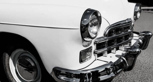 istock retro car. classic vintage automobile 1502891060