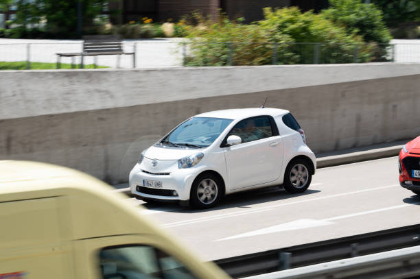 A Toyota Aygo Car At Amsterdam The Netherlands 17-3-2024