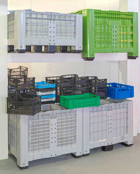 istock Farm Produce Plastic Crates 1502894799