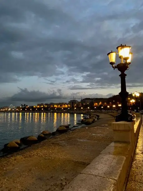 Port of mysterious Bari