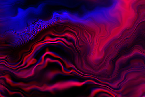 Marble Glitch Metaverse WEB3 Neon Prism Magenta Red Navy Blue Abstract Background Futuristic Graph Laser LED Light Purple Swirl Lava Vortex Illuminated Glowing Ink Ombre Agate Striped Surreal Pattern Steam Vitality Fantasy Psychedelic Nightclub Electricity Deep Hurricane Texture for presentation, flyer, card, poster, brochure, banner. Distorted Macro Photography