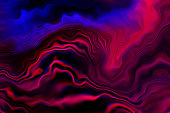 Marble Glitch Metaverse WEB3 Neon Prism Red Navy Blue Abstract Background Futuristic Laser LED Light Purple Swirl Surreal Graph Lava Vortex Illuminated Glowing Ink Ombre Agate Pattern Steam Vitality Fantasy Morphing Nightclub Electricity Texture Close-up