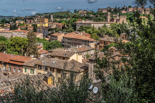 istock Perugia rooftops and old buildings, Umbria Ital 1502915984