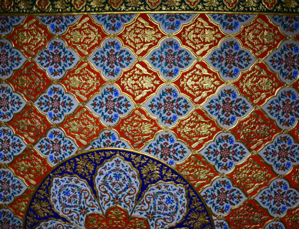 istock Texture on the wall of ancient Sikh temple 1502917344