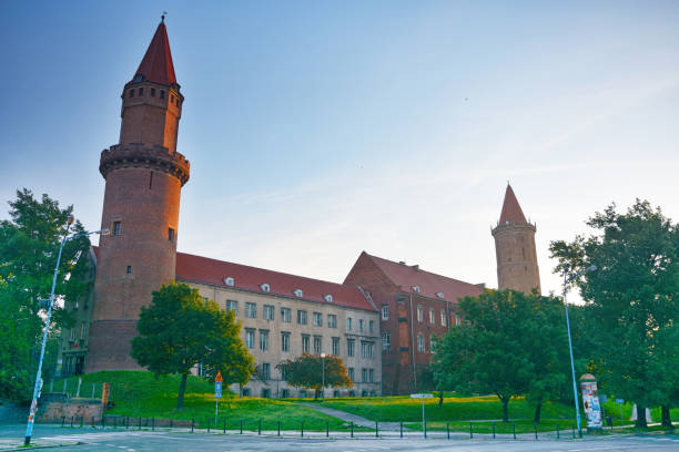 Castle of Legnica was built at the end of the twelfth century which was one of the first brick strongholds in Poland. It was the main residence of prince Bolesław I