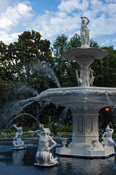 istock Forsyth Park Fountain in Savannah 1502921441