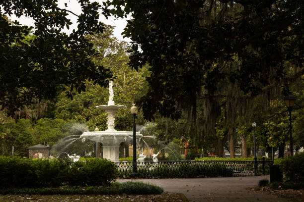 istock Forsyth Park Fountain in Savannah 1502921885