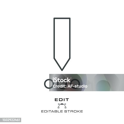 istock Edit Icon - Editable Stroke 1502922461