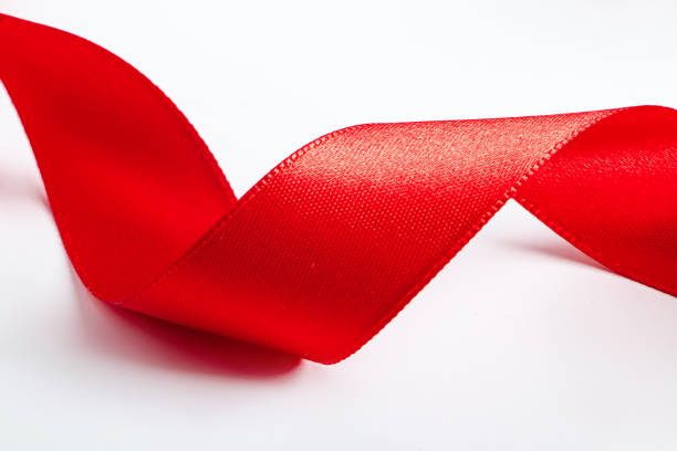 istock Silk ribbon for wrapping gifts. 1502930228