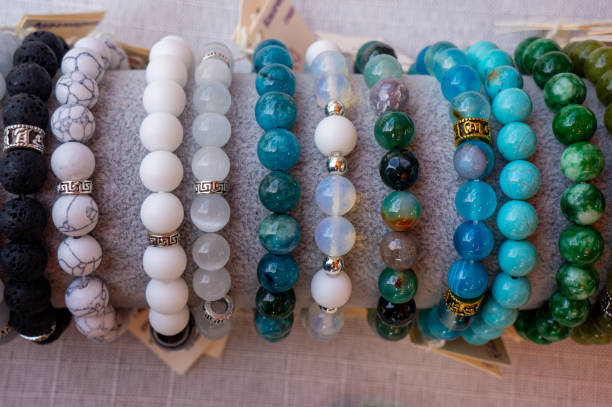 istock handmade designer bracelets made of stones 1502937124