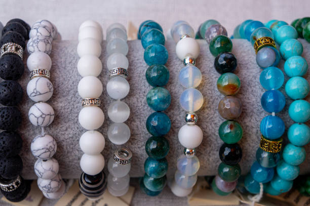istock handmade designer bracelets made of stones 1502941609