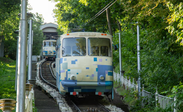 istock Public transport funicular. Kyiv, Ukraine. 1502947189
