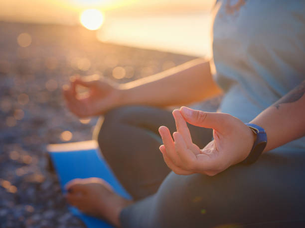 istock Woman Spending time outside in summer morning 1502949072