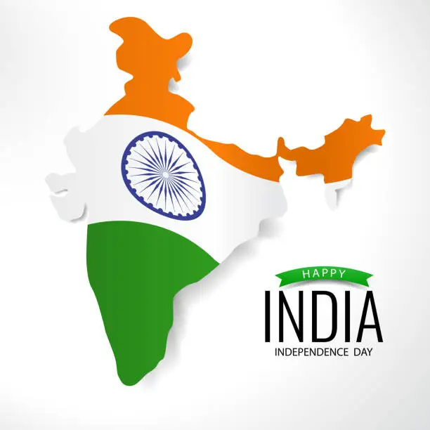 Vector illustration of India Independence Day