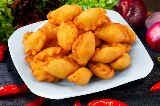 istock Cheese and meat angu pastry mush Brazilian snack 1502953626