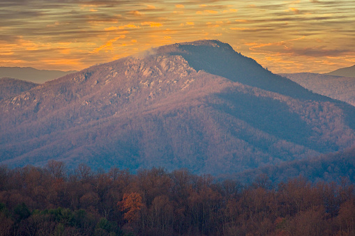 Layers of Color In Early Spring Surround Mountain Hollow in Cades Cove
