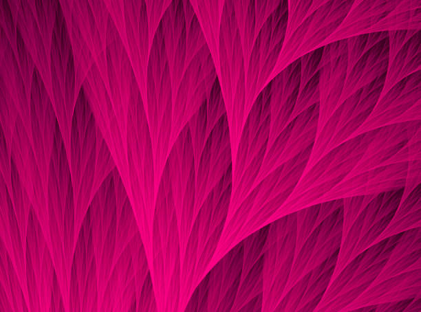 albero metaverso web3 barriera corallina astratto magenta futuristico forma al neon rosa rosso texture tecnologia fibonacci sequenza origini esponenziale surreale linea destino incertezza possibilità mlm comunità sottomarina fantasia vitalità arte fratt - fractal fern foto e immagini stock