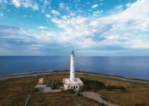 Lighthouse at San Vito lo Capo in Trapani Sicily Italy