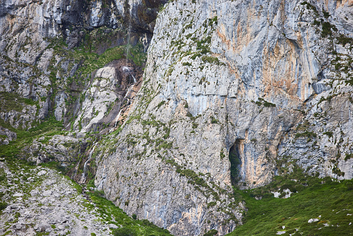 Small waterfall in the Picos de Europa