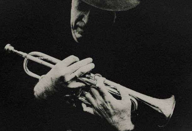 istock The trumpet player. 1502963687