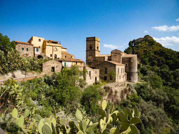 Savoca Messina Sicilia Italia - foto stock